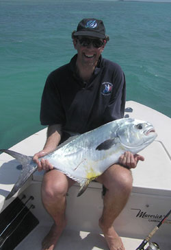 fly fishing on the Key West flats
